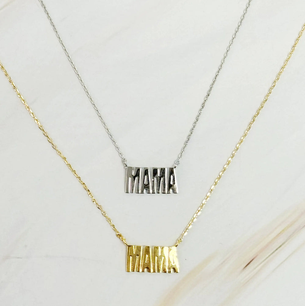 Simply Mama Pendant Necklace - Elegant Motherhood Jewelry
