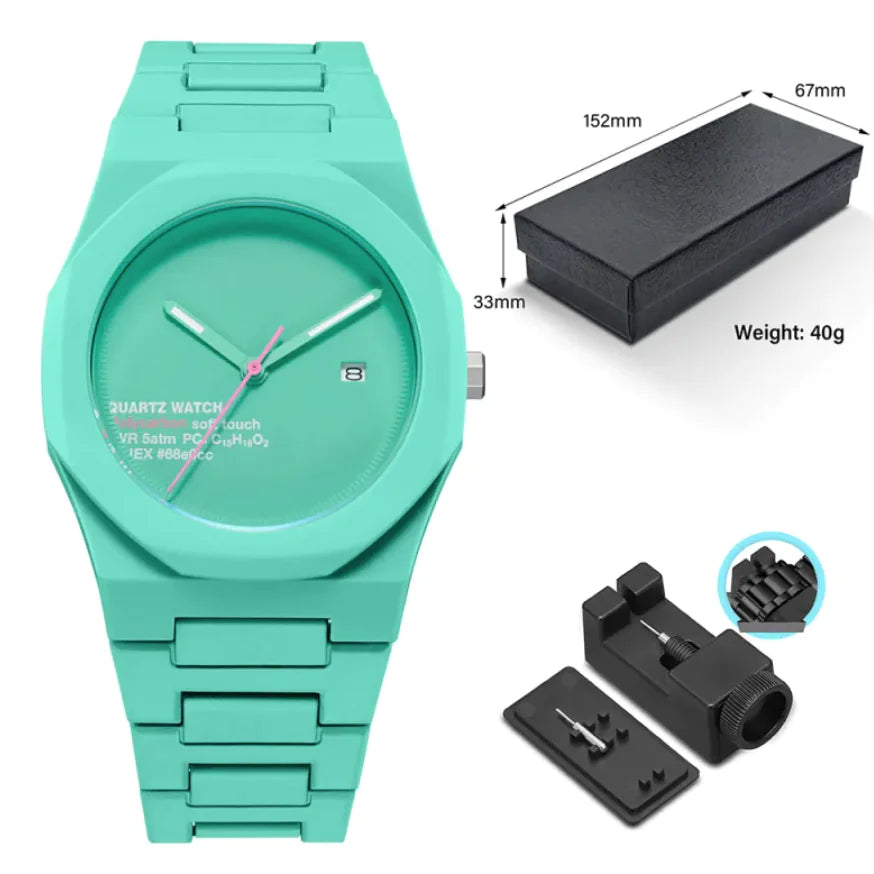 Waterproof Men's Fashion Quartz Watch - Stylish & Durable