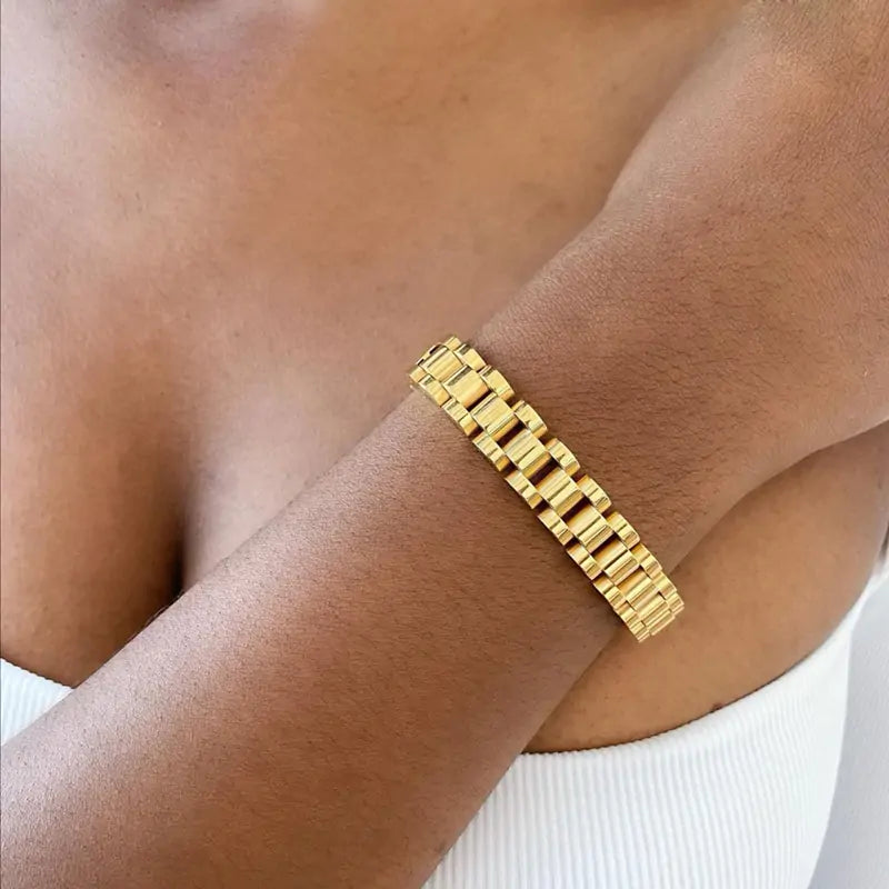 Luxurious Gold Plated Bracelet