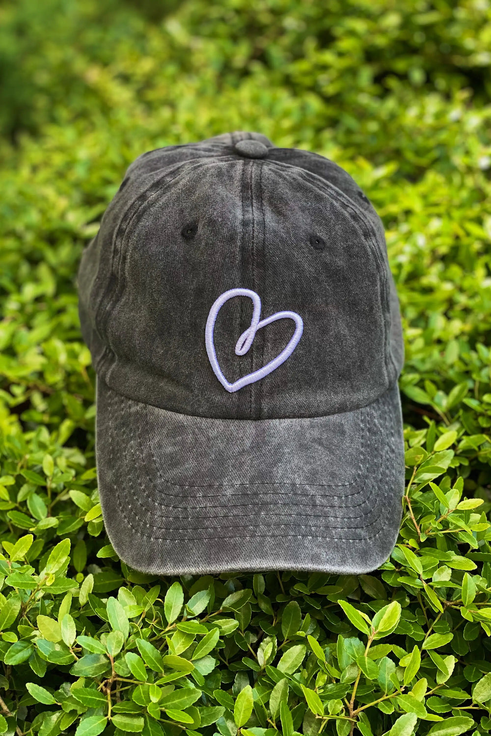 Dreaming Heart Ball Cap - Premium Washed Cotton with 3D Embroidery