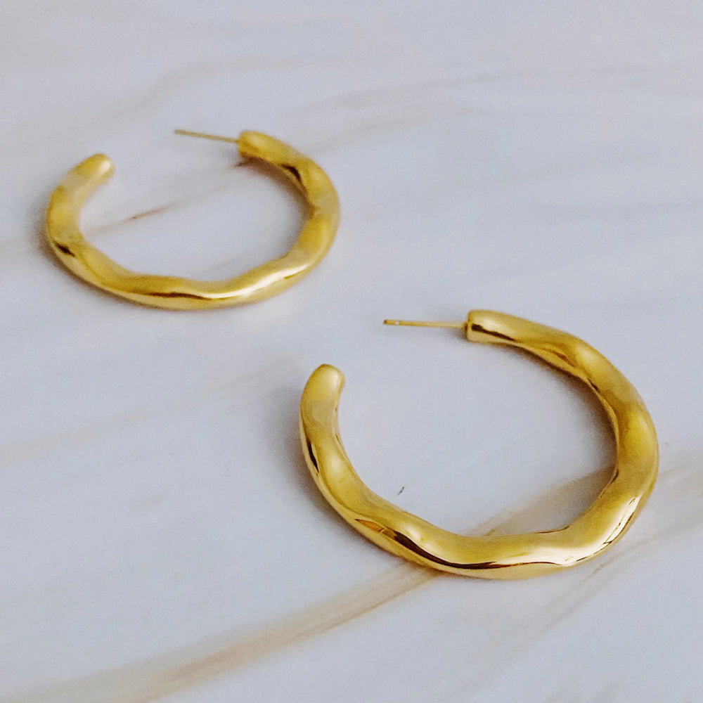 Art In Hoop Earrings