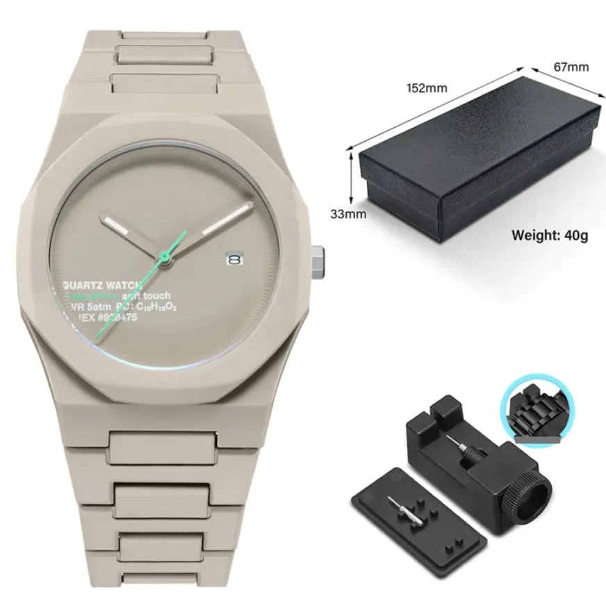 Waterproof Men's Fashion Quartz Watch - Stylish & Durable