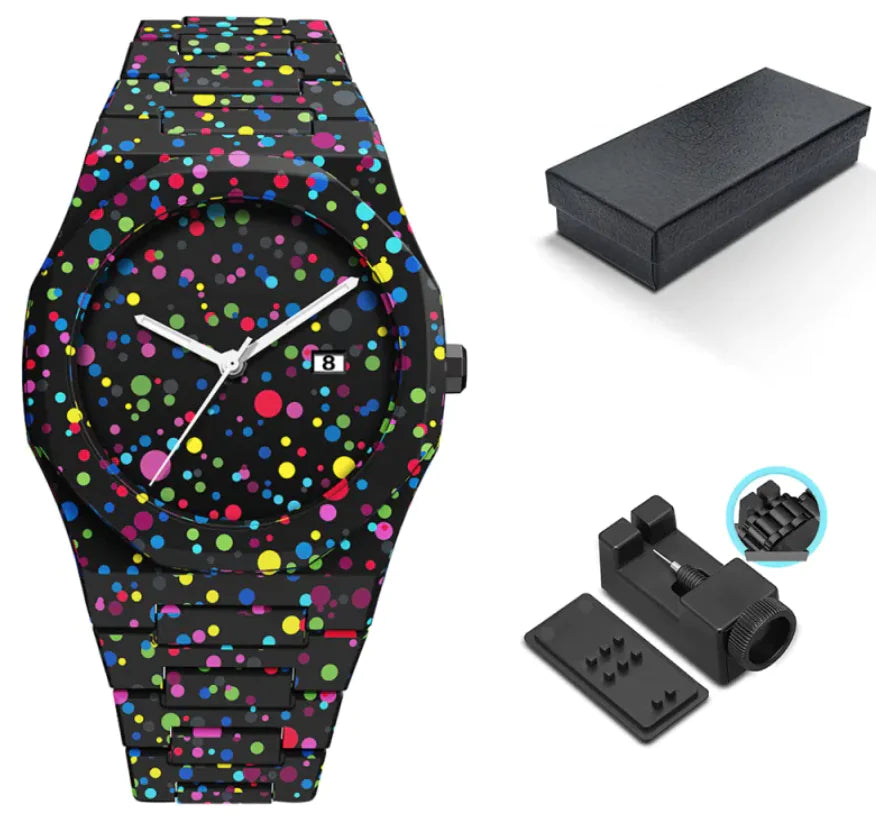 Waterproof Men's Fashion Quartz Watch - Stylish & Durable