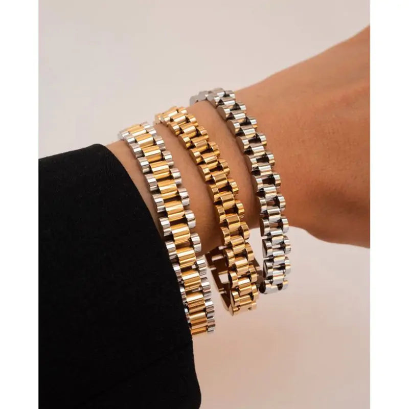 Luxurious Gold Plated Bracelet