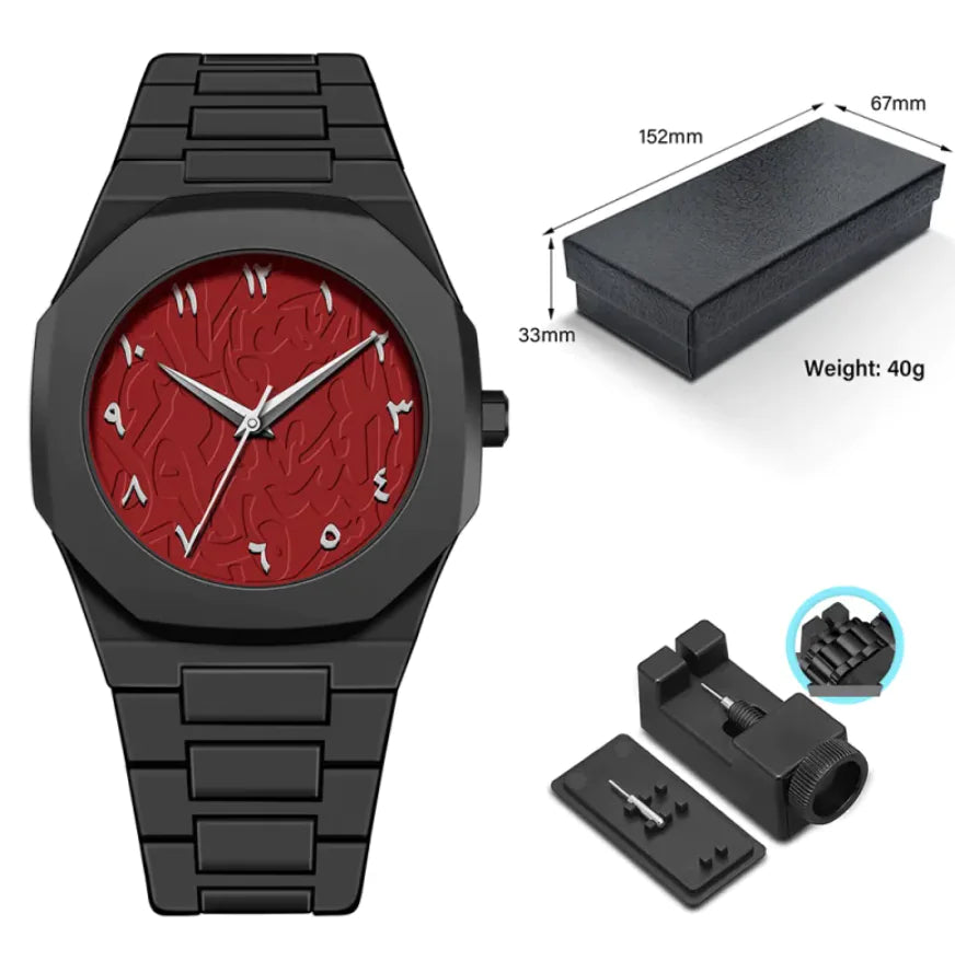 Waterproof Men's Fashion Quartz Watch - Stylish & Durable