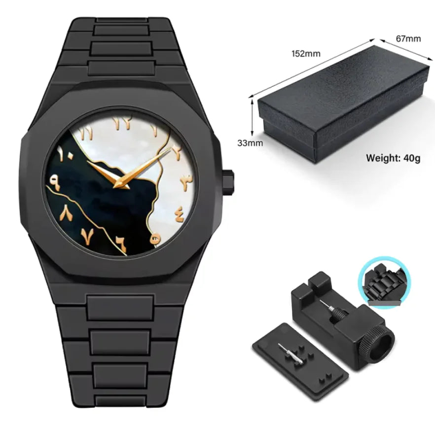 Waterproof Men's Fashion Quartz Watch - Stylish & Durable