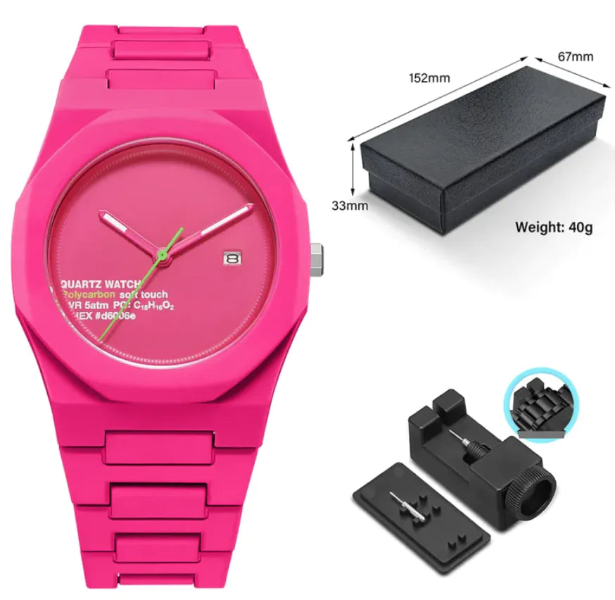 Waterproof Men's Fashion Quartz Watch - Stylish & Durable
