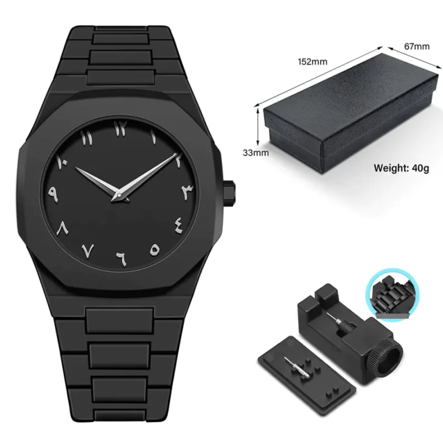 Waterproof Men's Fashion Quartz Watch - Stylish & Durable