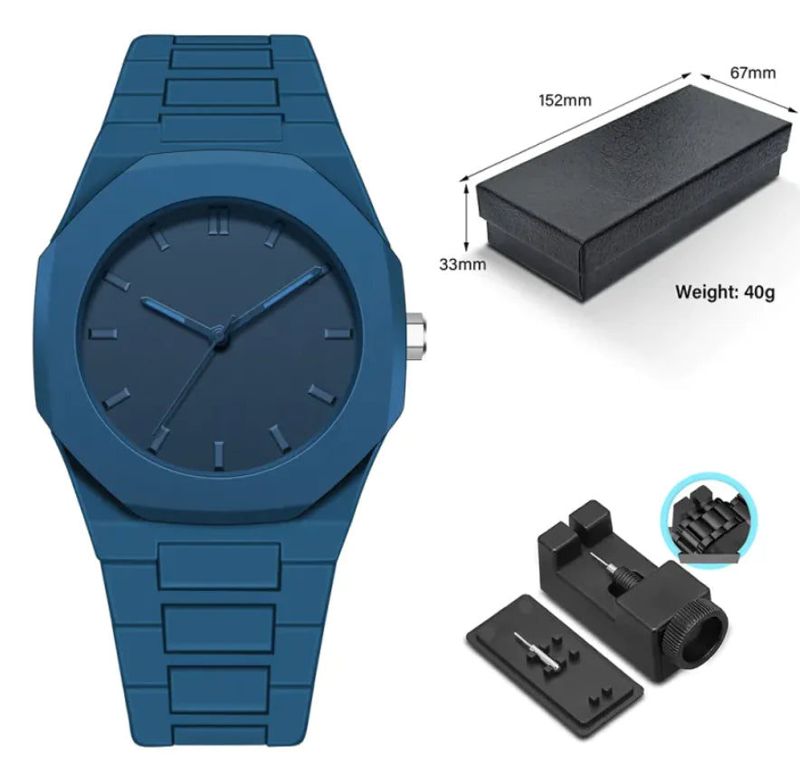 Waterproof Men's Fashion Quartz Watch - Stylish & Durable