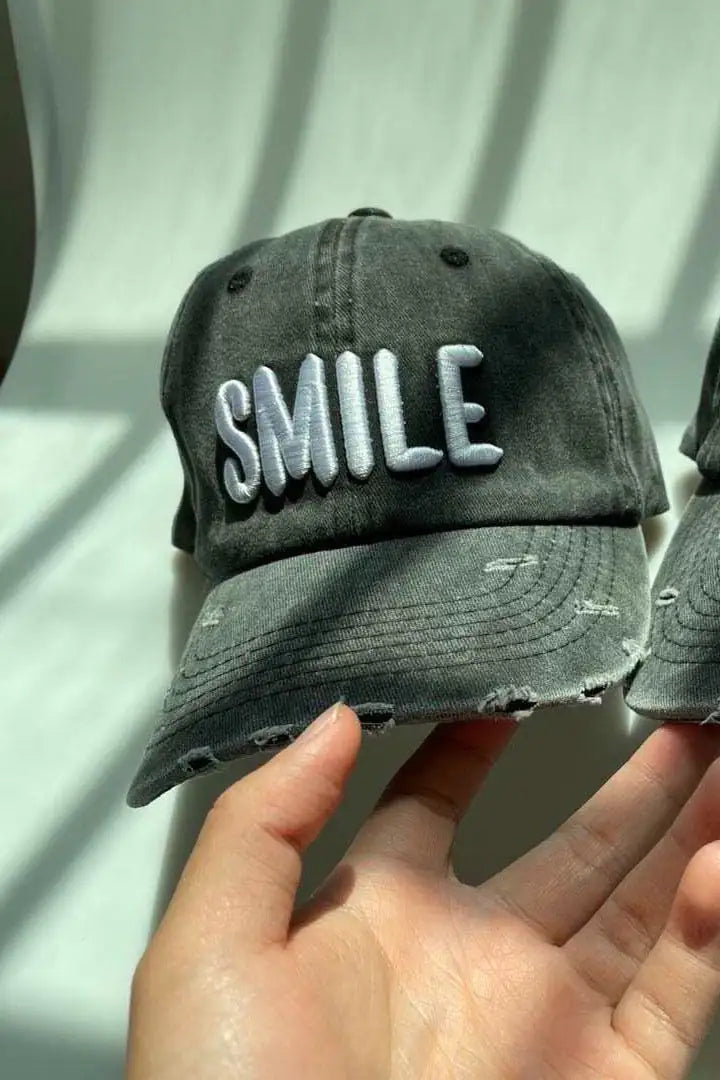 Smile Ball Cap - Vibrant Mood-Boosting Baseball Hat
