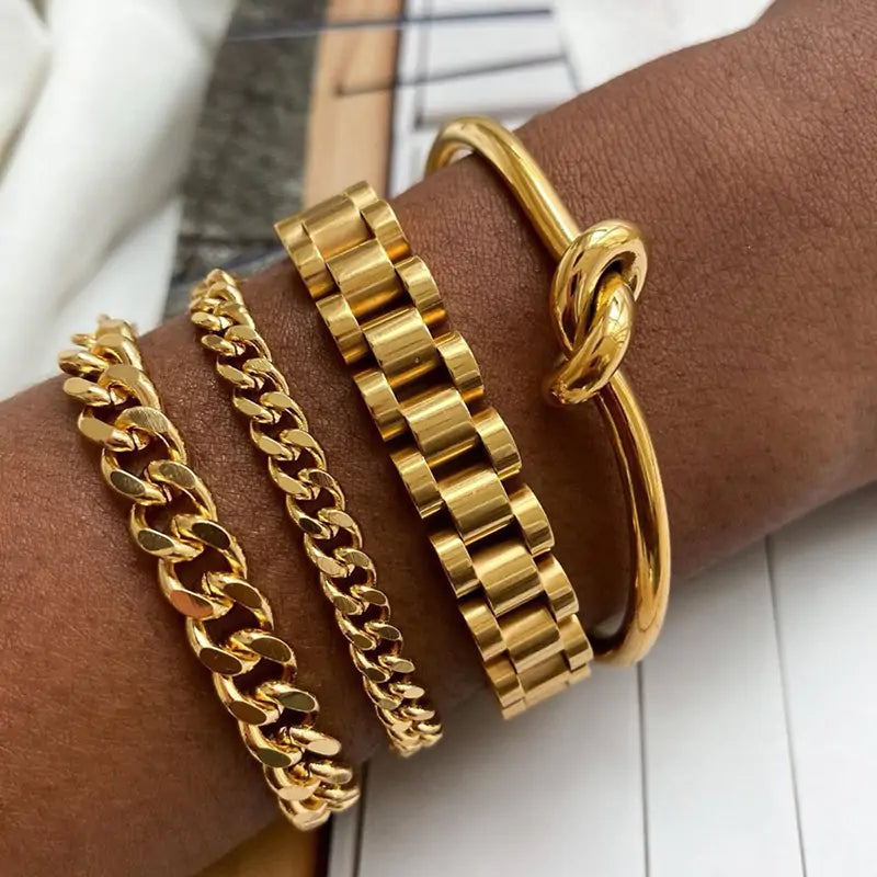 Luxurious Gold Plated Bracelet