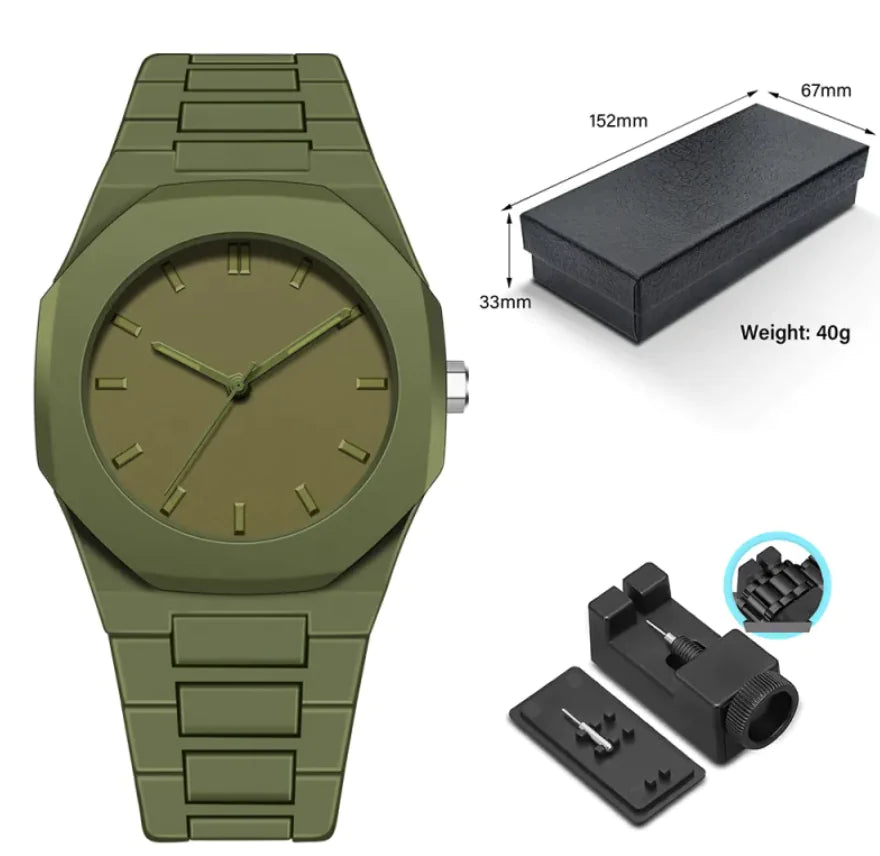 Waterproof Men's Fashion Quartz Watch - Stylish & Durable