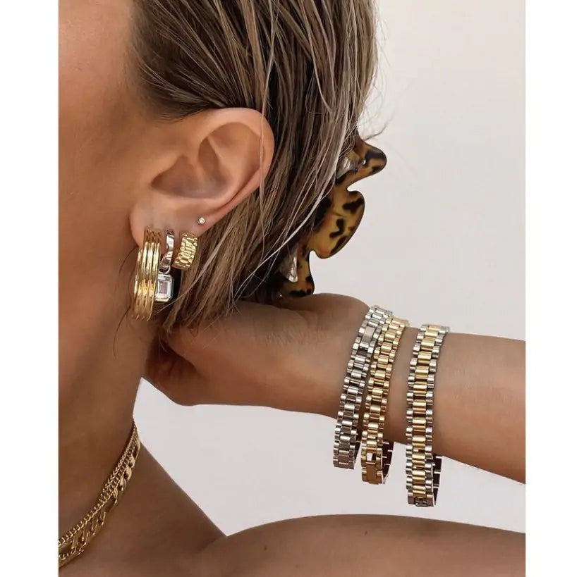 Luxurious Gold Plated Bracelet