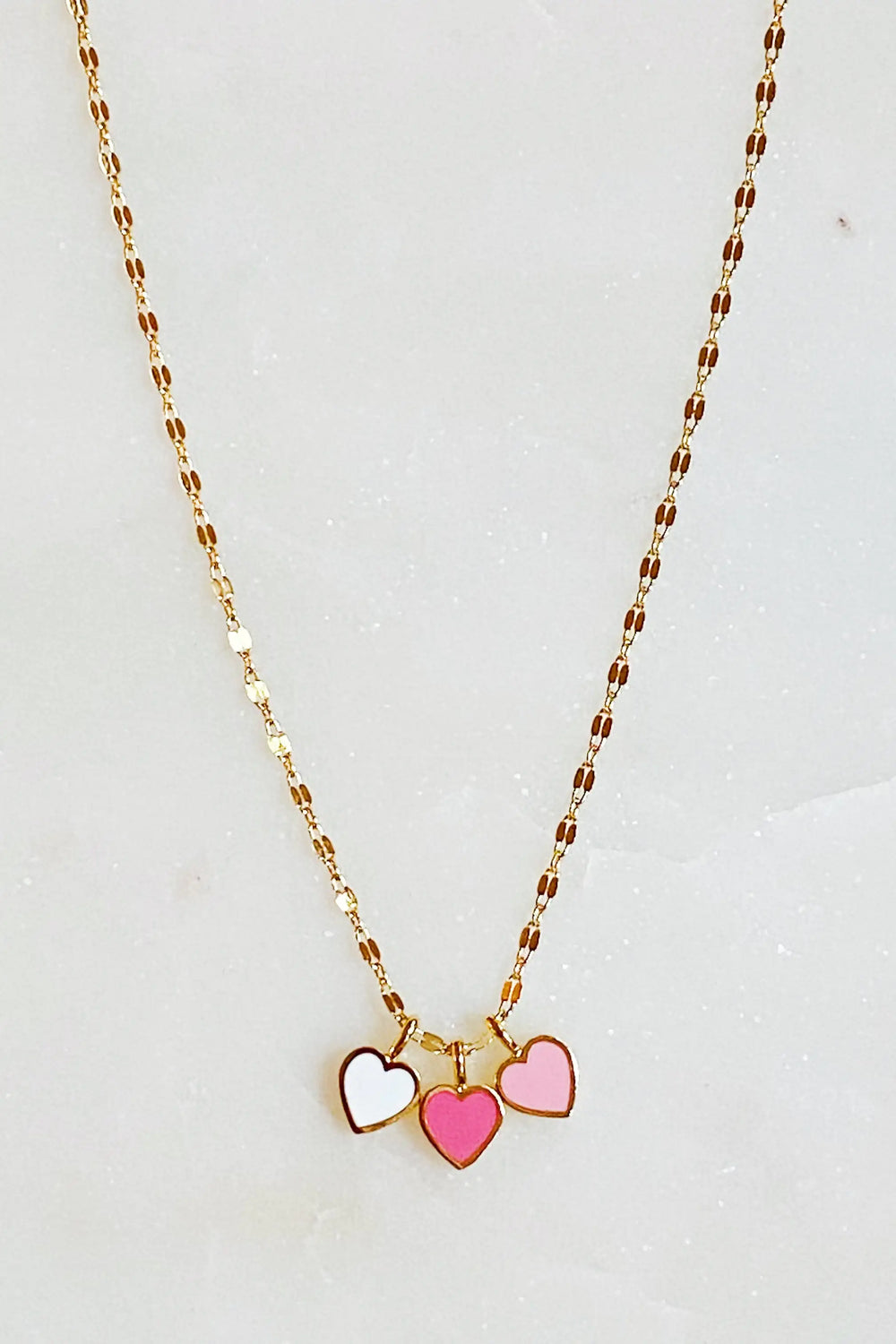 Triple My Love Necklace - Three Hearts Eternal Love Symbol Jewelry