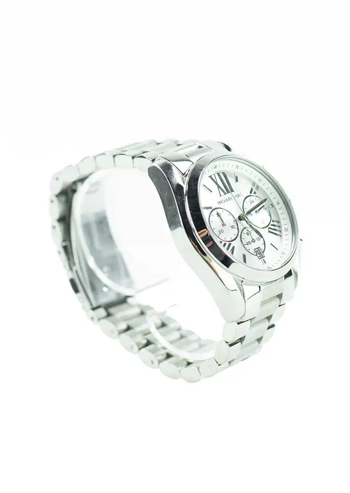 Michael Kors (MK5535) Bradshaw Silver Toned Stainless Steel Wrist Watch